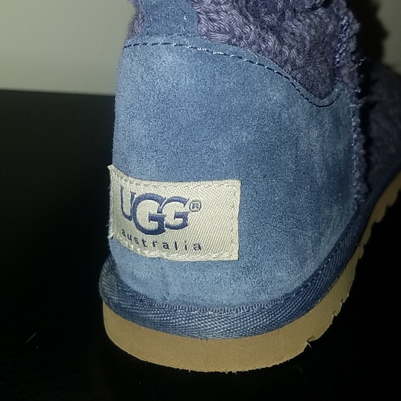 Ugg Lace Up Heirloom Boots Sz 6 - Picture 2 of 4